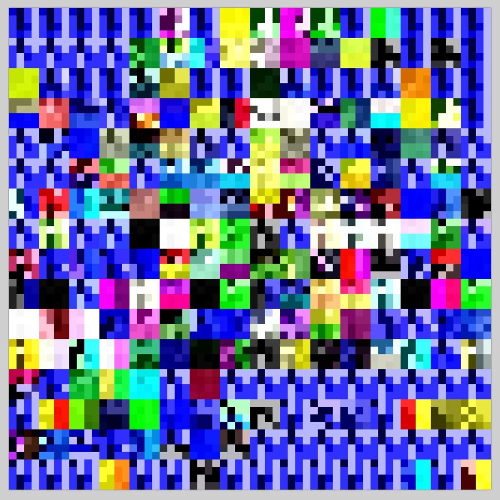 Walk 3DS Texture Scramble